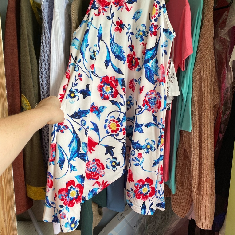 Colorful Floral Tank